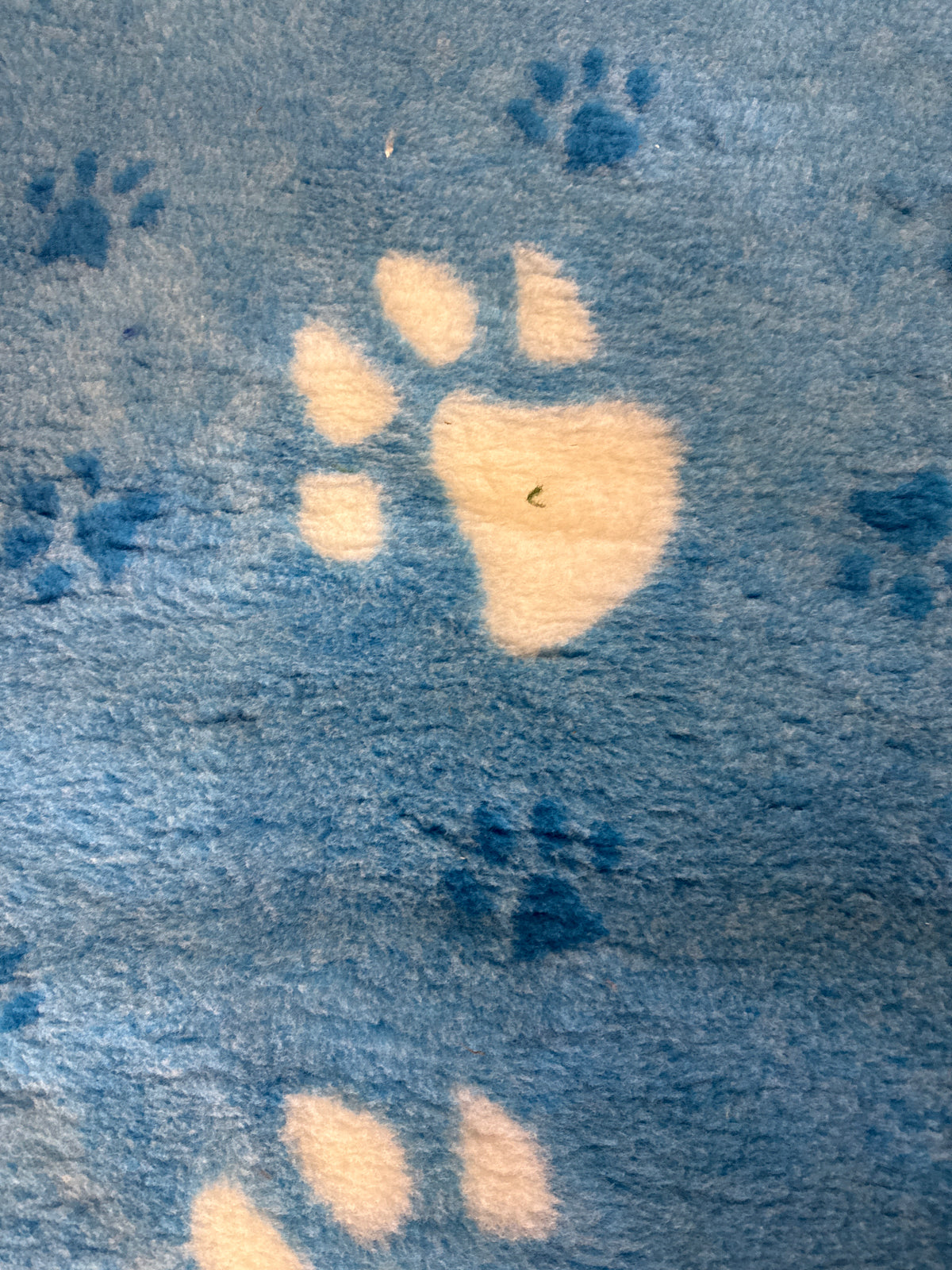 Blue white giant paw Vet Bedding 1mt x 1.5 Mtr