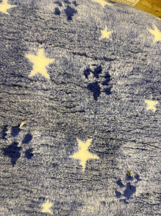 blue stars  vet Bedding 1mt x 1.5 Mtr