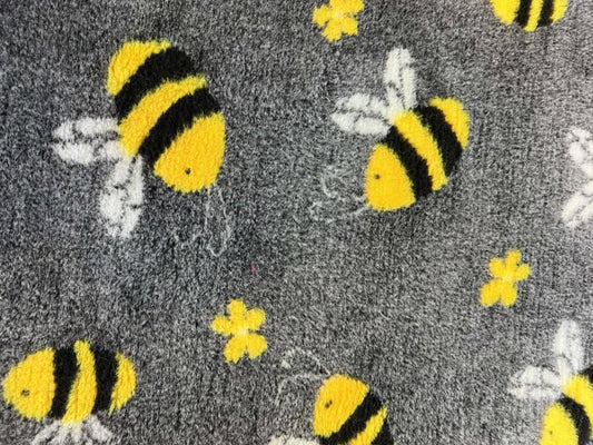 yellow bumblebee  Vet Bedding 1mt x 1.5 Mtr